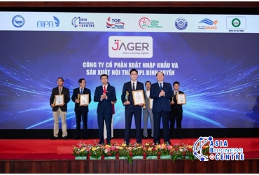 Nội thất JAGER đạt Top 10 Thương Hiệu Tiêu Biểu Châu Á – Thái Bình Dương 2026: Bước tiến mới của thương hiệu nội thất số hóa và chuyên nghiệp